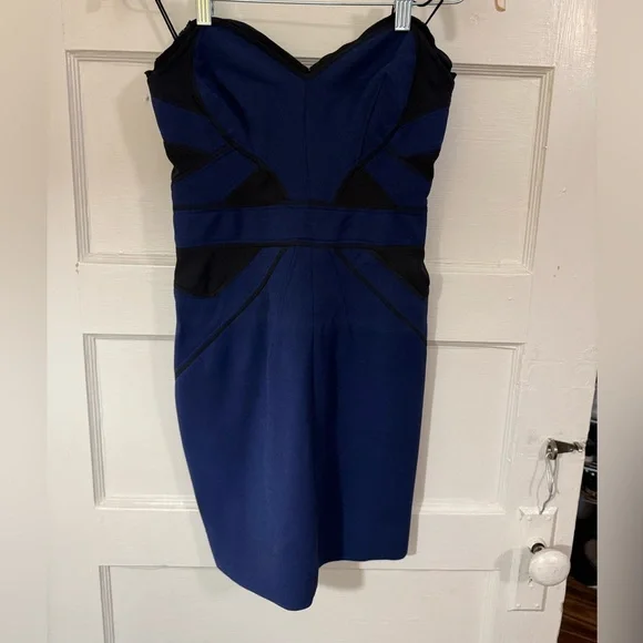 Zac Posen | Dresses | Zac Posen Strapless Navy Satintrim Bonded Jersey Dress | Poshmark Zac Posen | Dresses | Zac Posen Strapless Navy Satintrim Bonded Jersey Dress | Poshmark